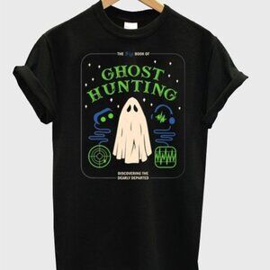 Ghost Hunting T-Shirt, Funny Halloween Graphics T-shirt